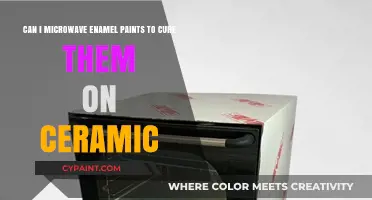 Microwaving Enamel Paints: Safe Curing Method for Ceramic Projects?