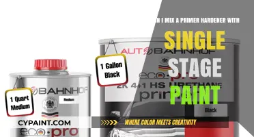Mixing Primer Hardener with Single Stage Paint: What You Need to Know
