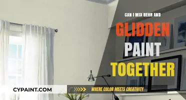 Mixing Behr and Glidden Paint: A Guide to Color Harmony