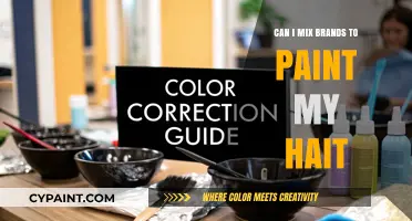 Mixing Paint Brands for Your Hair: A Guide to Safe and Stylish Results