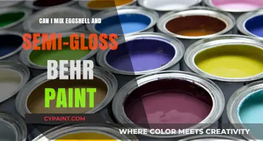 Combining Eggshell and Semi-Gloss Paint: A Smart Choice?
