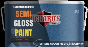 Primer and Semi-Gloss Paint: A Guide to Mixing for Optimal Results