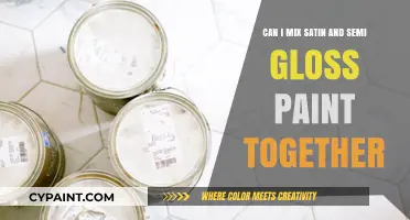 Combining Satin and Semi-Gloss Paint: A Smart Mix?