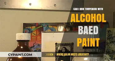 Exploring Paint Chemistry: Turpenoid and Alcohol-Based Paint Mixtures