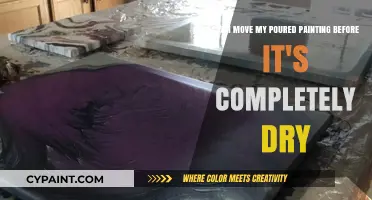 Moving Poured Paintings: Risks and Tips for Early Relocation