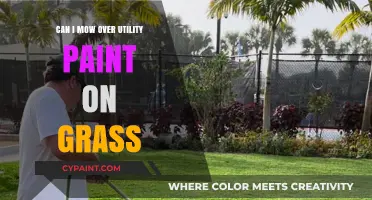 Utility Paint on Grass: Mowing Tips and Safety Precautions