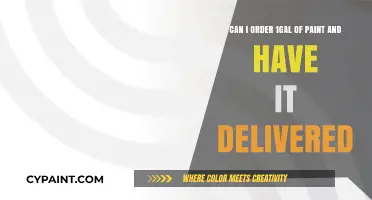 Order 1 Gallon Paint Online: Delivery Options Explained