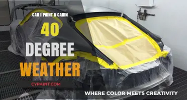 Painting a Car in 40-Degree Weather: Tips and Tricks for Success