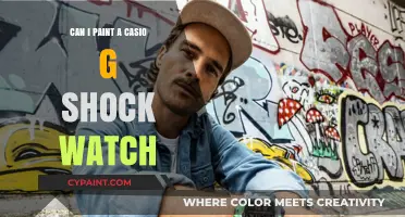 Revamping Durability: A Guide to Painting Your Casio G-Shock Watch