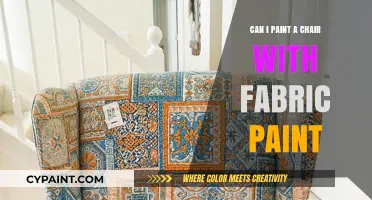Revamping Your Chair: The Do's and Don'ts of Using Fabric Paint