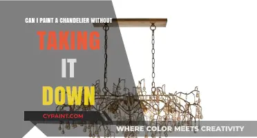 Transform Your Chandelier: Paint Without Taking Down