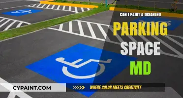 Can I Paint a Disabled Parking Space in Maryland?