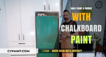 Transform Your Fridge: A Guide to Chalkboard Paint Application