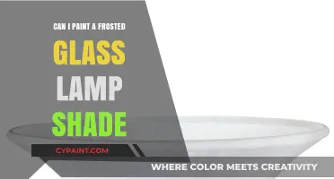 Revamping Your Lamp: Tips for Painting a Frosted Glass Shade