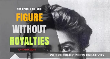 Exploring Royalty-Free Artistic Depictions of Historic Figures