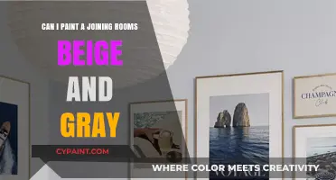 Beige and Gray: The Perfect Paint Pairing for Joining Rooms?