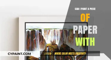 Unleashing Creativity: Exploring the Possibilities of Painting on Paper