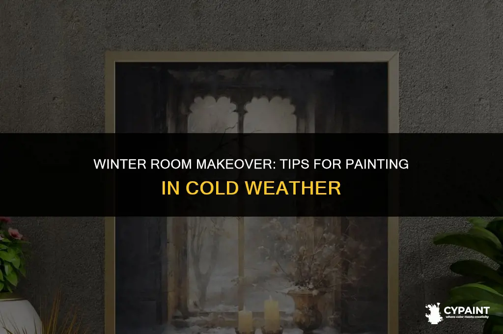 can i paint a room in the winter