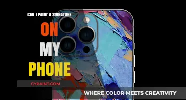 Personalizing Your Phone: The Art of Painting a Signature