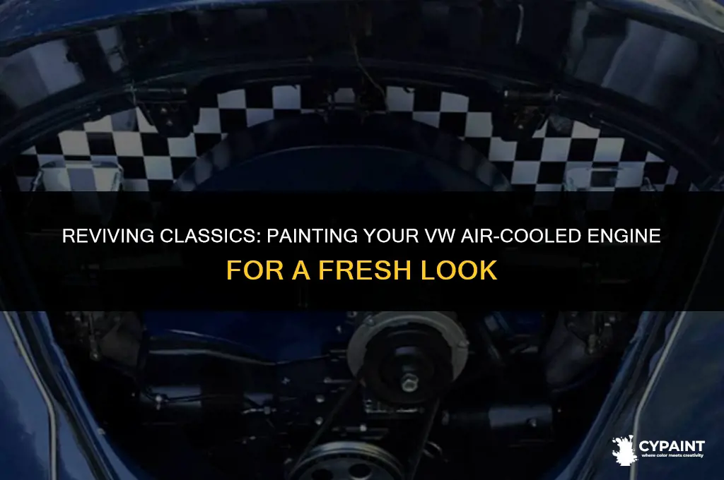 can i paint a vw air cooled engine