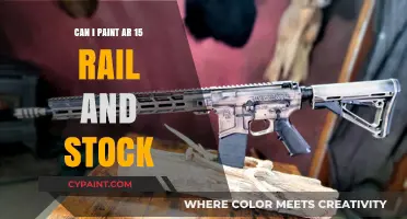 Customizing Your AR-15: A Guide to Painting Rails and Stocks