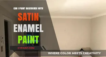 Satin Enamel Paint: A Smooth Finish for Your Baseboards