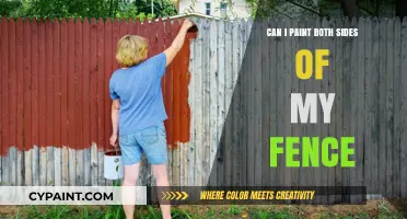 Fence Painting Dilemma: Both Sides or Just One?