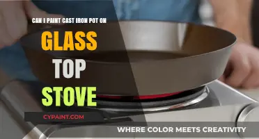 Painting Cast Iron Pots: Safe for Glass Top Stoves?