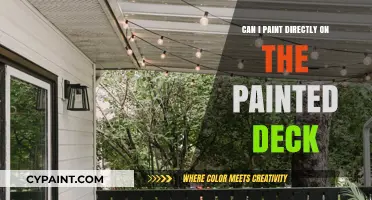 Revamping Your Deck: Tips for Painting Over Existing Paint