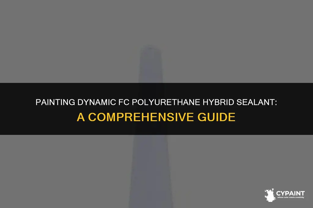 can i paint dymonic fc polyurethane hybrid sealant