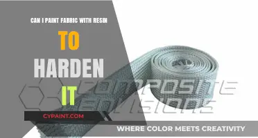 Resin Painting: Can It Harden Fabric?