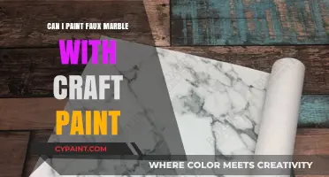 Transform Your Space: Crafting Faux Marble Masterpieces with Ease