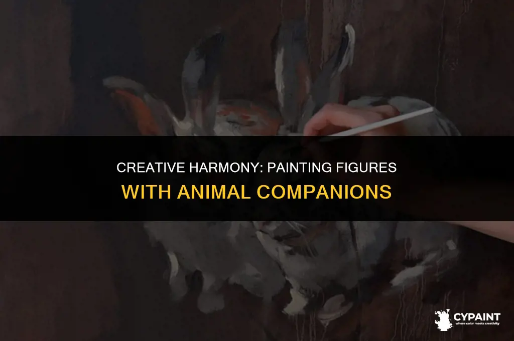 can i paint figures with an animal around