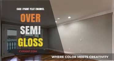 Revamping Your Walls: Flat Enamel Over Semi-Gloss - A Painter's Guide