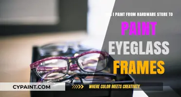 Painting Eyeglass Frames: Using Hardware Store Paint for a DIY Makeover