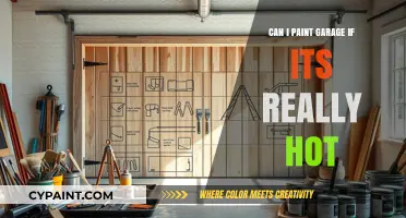 Painting Your Garage in Hot Weather: Tips and Precautions