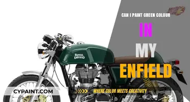Reviving Your Enfield: The Art of Painting It Green