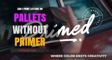 Pallet Painting 101: Primer-Free Letter Art for Beginners