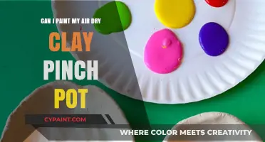 Paint Your Air-Dry Clay Pinch Pot?