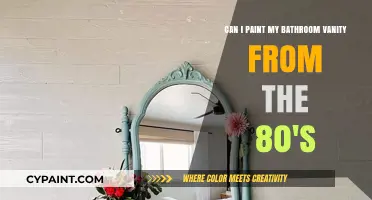 Revamp Your 80's Bathroom Vanity: Painting Tips and Tricks