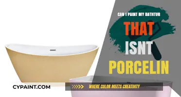 Revamping Your Non-Porcelain Bathtub: A Painter's Guide