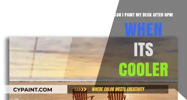 Painting Your Deck After 6 PM: Tips for Cooler Evening Projects