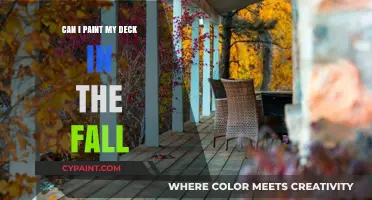 Fall Deck Painting: Tips and Tricks for a Lasting Finish