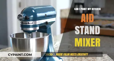 Revamp Your Kitchen Aid Stand Mixer with a Fresh Coat of Paint