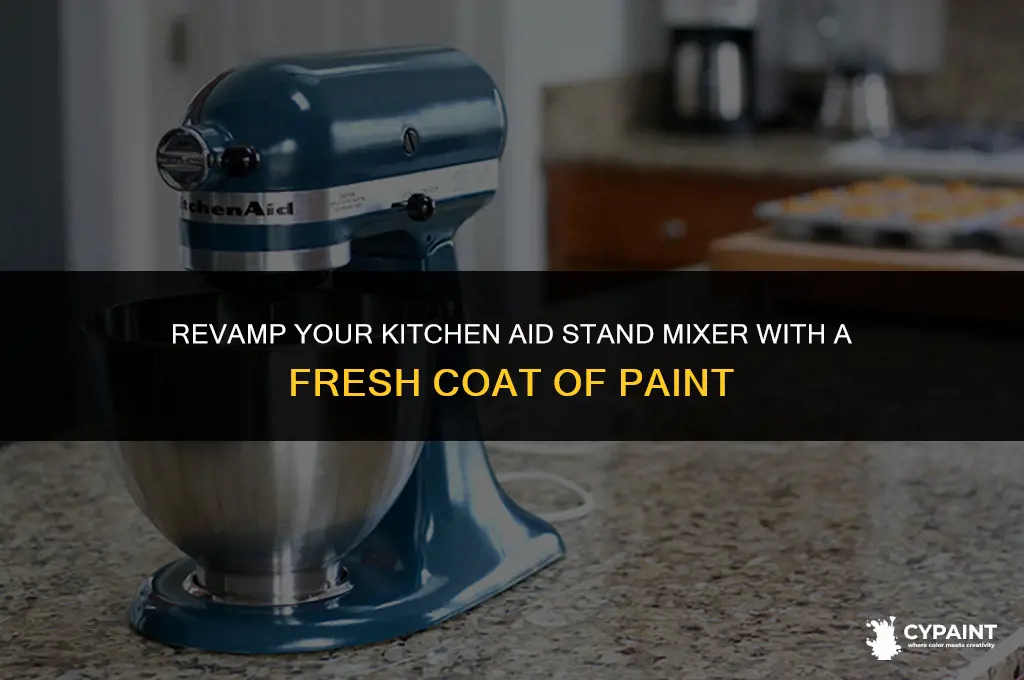 can i paint my kitchen aid stand mixer