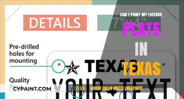 Texas License Plate Customization: Legal Guidelines and Creative Tips