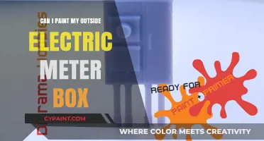Revamping Your Meter Box: A Guide to Safe and Stylish Painting