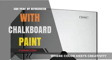 Revamp Your Kitchen: Chalkboard Paint for Your Fridge?