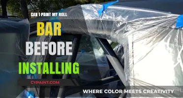 Pre-Installation Painting: A Guide for Your Roll Bar Project