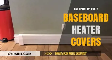 Revive Your Rusty Baseboard Heater Covers: A DIY Painting Guide